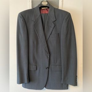 Evan Picone Plaid 2pc Men's Suit
